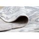Tappeto TINE 75426B Albero Legna - moderno, forma irregolare crema / grigio