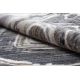 Moderní koberec TINE 75426B Pařez stromu, nepravidelný tvar, krémovo šedý