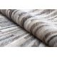 Carpet TINE 75317A Abstraction - modern, irregular shape dark grey / light grey