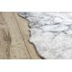 Moderný koberec TINE 75417A, nepravidelný tvar, Skala kameň krémová / sivá