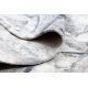 Tappeto TINE 75417A Roccia, pietra - moderno, forma irregolare crema / grigio