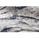 Moderní koberec TINE 75417A, nepravidelný tvar, Skála kámen krémový / šedá