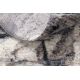 Carpet TINE 75417A Rock, stone - modern, irregular shape cream / grey
