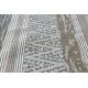 Ekologický koberec CASA, EKO SISAL Boho Cik cak 2806, krémová, tmavo šedo hnedá, recyklovateľná bavlna 