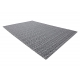 Alfombra CASA ECO sisal BOHO Ojetes 22075 negro / gris, alfombra reciclada