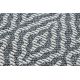 Килим CASA ЕКО SIZAL BOHO диаманти 22084 антрацит / сметана, рециклиран килим