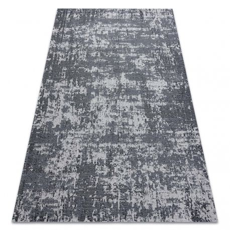Carpet CASA, ECO SISAL Boho vintage 2809 grey / anthracite, recycled carpet