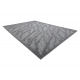 Carpet SANTO SISAL 58387 leaves trellis anthracite