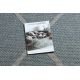 Carpet HOUSE SISAL 40345 Trellis, Flat woven, woolish effect grey / blue