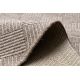 Kilimas HOUSE sizalio virvelės 40350 Rombai, plokščias audimas, vilnos efektas smėlio spalvos 