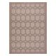 Carpet HOUSE SISAL 40356 Diamonds, Flat woven, woolish effect beige