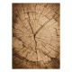 Carpet SILVER TRONKO Tree wood - nut