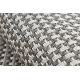 Fonott sizal szőnyeg SISALO 2907 taupe / krém