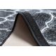 Vloerbekleding met rubber bekleed CLOVER grijskleuring