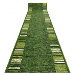 Alfombra de pasillo con refuerzo de goma ADAGIO verde 80 cm