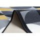 Vloerbekleding met rubber bekleed 100 cm NEW DECO grijskleuring