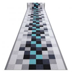 Csúszásgátló futó szőnyeg IDEN türkizkék 100 cm