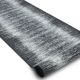 Alfombra de pasillo con refuerzo de goma TOLTEC gris 100 cm