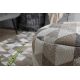 Dywan LIRA E1627 Trójkąty geometryczny, strukturalny, nowoczesny, glamour - szary