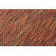 Modern FISY carpet SISAL 20774 Squares, melange red