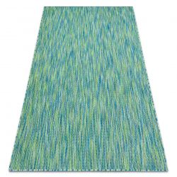 Fonott FISY modern sizal szőnyeg 20776 Cikcakk, melanj kék