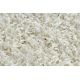 Alfombra, alfombra de pasillo SOFFI shaggy 5cm crema - para la cocina, entrada, pasillo 