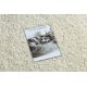 Carpet, Runner SOFFI shaggy 5cm cream - for the kitchen, corridor & hallway