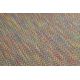Moderno FISY alfombra sisal 20776 Zigzag, mezcla arcoiris de colores