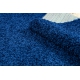 Килим SOFFI shaggy 5cm тъмно синьо