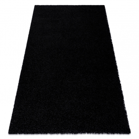 Teppich SOFFI shaggy 5cm schwarz