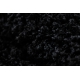 Szőnyeg SOFFI shaggy 5cm fekete