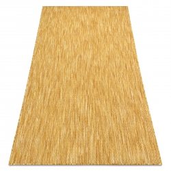 Moderno FISY alfombra sisal 20776 Zigzag, mezcla amarillo