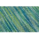 Modern FISY Teppich SISAL 20777 Streifen, melange blau