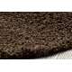 Tæppe SOFFI shaggy 5cm brun