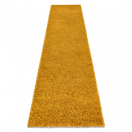 Килим, Пътека SOFFI shaggy 5cm злато - за кухнята или за коридора 