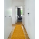 Tapis, le tapis de couloir SOFFI shaggy 5cm or - pour la cuisine, l'antichambre, le couloir
