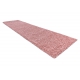 Teppe, Løper SOFFI shaggy 5cm rødme rosa - til kjøkken, korridor og gang