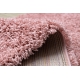 Tappeto, tappeti passatoie SOFFI shaggy 5cm rosa - per il soggiorno, la cucina, il corridoio 