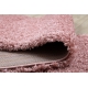 Alfombra, alfombra de pasillo SOFFI shaggy 5cm rosado - para la cocina, entrada, pasillo 