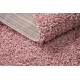 Tappeto, tappeti passatoie SOFFI shaggy 5cm rosa - per il soggiorno, la cucina, il corridoio 