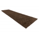 Szőnyeg, Futó szőnyegek SOFFI shaggy 5cm barna - a konyhához és a folyosóra