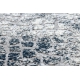 Kilimas REBEC Šiuolaikinis kutai 51117 - dviejų sluoksnių vilna kremastaas / tamsiai mėlyna