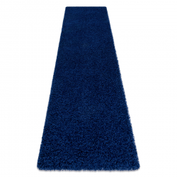 Tapete de lã SUPERIOR DIAS étnico azul oscuro