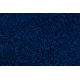 Alfombra, alfombra de pasillo SOFFI shaggy 5cm azul oscuro - para la cocina, entrada, pasillo 