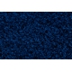Tapijt, Vloerbekleding SOFFI shaggy 5cm blauw - voor keuken, naar de gang