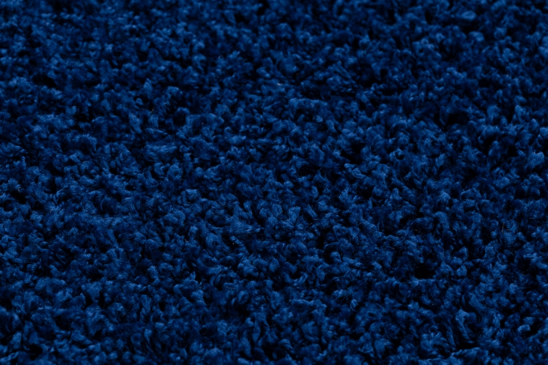 Tappeti, tappeti passatoie SOFFI shaggy 5cm blu scuro - per il soggiorno,  la cucina, il corridoio blue 60x300 cm