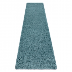 Szőnyeg, Futó szőnyegek SOFFI shaggy 5cm kék - a konyhához és a folyosóra