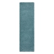 Alfombra, alfombra de pasillo SOFFI shaggy 5cm azul - para la cocina, entrada, pasillo 