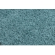 Běhoun SOFFI shaggy 5cm modrý - do kuchyně, předsíně, chodby, haly 