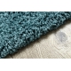 Tappeti, tappeti passatoie SOFFI shaggy 5cm blu - per il soggiorno, la cucina, il corridoio 